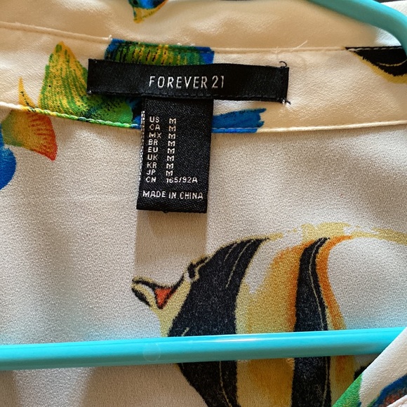 Tropical Fish Button Up - Picture 2 of 3